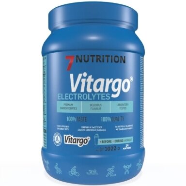 7 Nutrition Vitargo EL 1022 g su elektrolitais