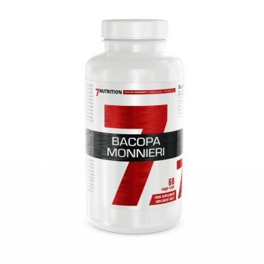 7Nutrition Bacopa Monnieri (Brahmi) 550mg 50%  60 Kaps
