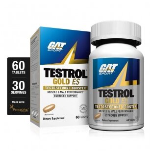 GAT Testrol Gold – 60 tablets | Testosterono skatintojas