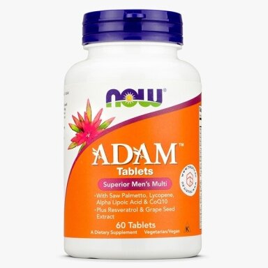 NOW FOODS ADAM Superior men’s multi 60 tab
