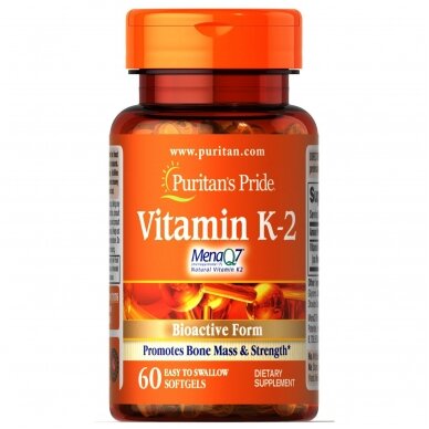 Vitamin K-2 (MenaQ7) 50 mcg - 60 kaps