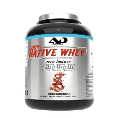 Addict Sport Nutrition 100% Native Whey Zero Lactose – 2000 grams