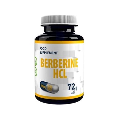 Berberine HCL 500mg — 120 Vegan Capsules | High Strength Formula Berberine HCL 500mg — 120 Vegan Capsules | High Strength Formula