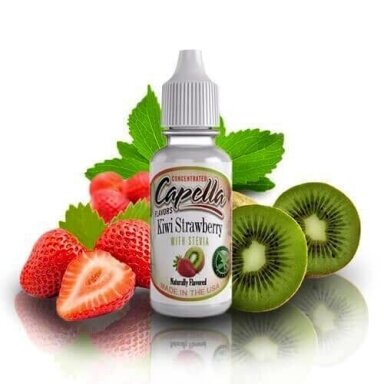 Capella Flavors Kiwi Strawberry Flavor Concentrate with Stevia 13ml Capella Flavors Kiwi Strawberry Flavor Concentrate with Stevia 13ml