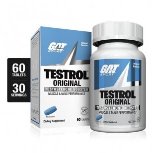 GAT Testrol – 60 tablets | Testosterono skatintojas