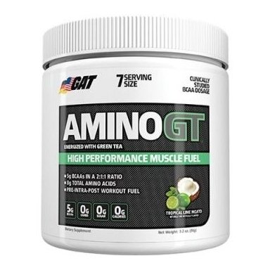 GAT- Amino GT, High Performance Muscle Fuel, Tropical Lime Mojito (91 g)