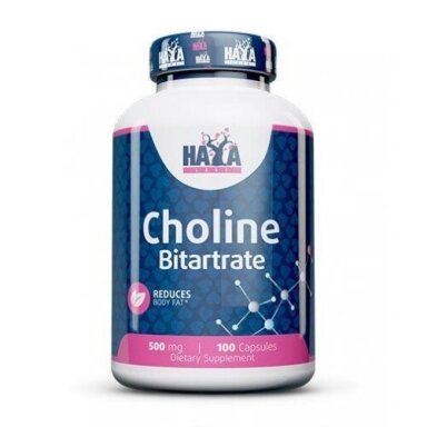 Haya Labs Choline Bitartrate – 100 kaps.