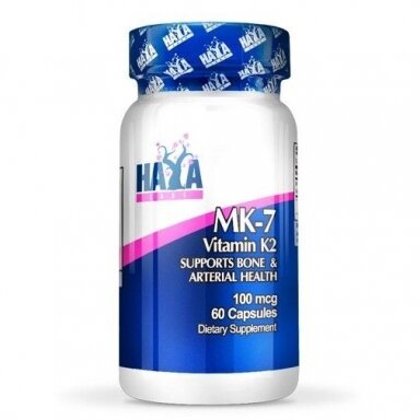 Haya Labs Vitamin K2-Mk7 60 kaps.