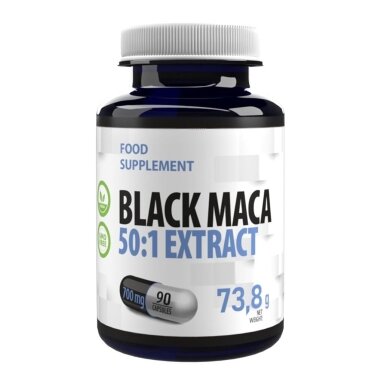 Hepatica Black Maca 90 kaps. (50:1 Extract) Hepatica Black Maca 90 kaps. (50:1 Extract)