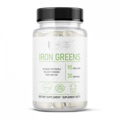 IHS - Iron Greens 90 vege caps IHS - Iron Greens 90 vege caps
