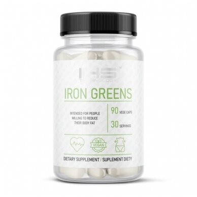 IHS - Iron Greens 90 vege caps