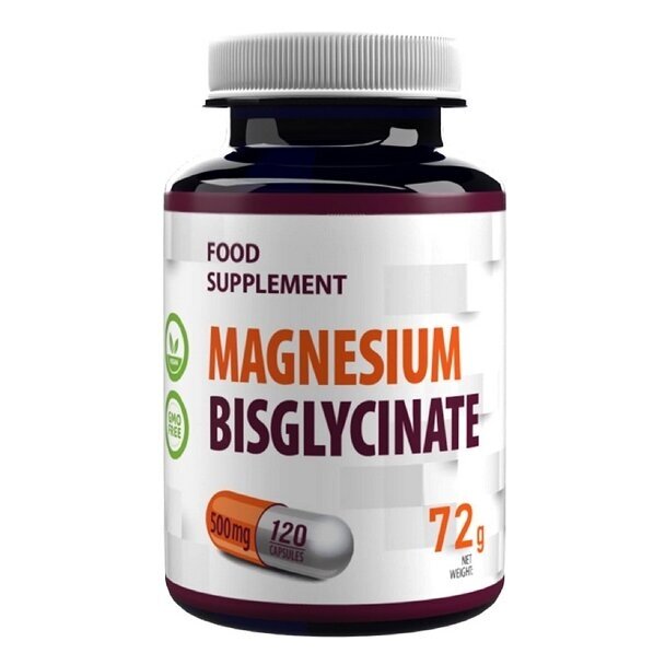 Magnesium Bisglycinate 2000mg Dienos Porcijoje 120 kaps Magnesium Bisglycinate 2000mg Dienos Porcijoje 120 kaps