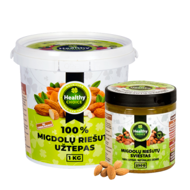 Migdolų riešutų užtepas