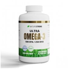 Naturestrong Ultra Omega-3 500 EPA / 250 DHA 120 Softgels