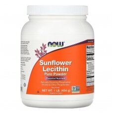 NOW Foods Sunflower Lecithin Pure Powder 454g