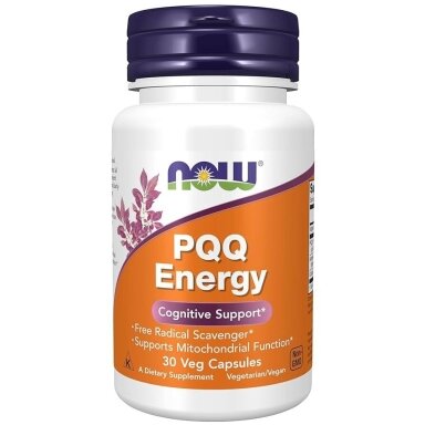 Now Foods PQQ Energy 20 mg 30 vcaps