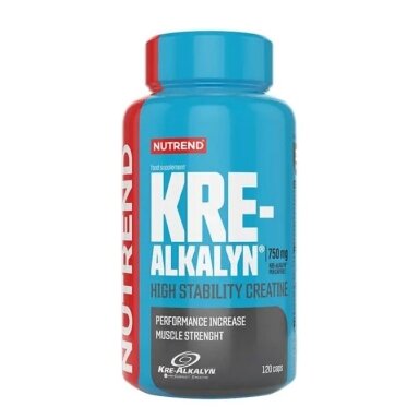 Nutrend Kre-Alkalyn 750mg 120 kapsulių