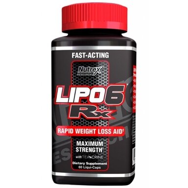 Nutrex LIPO 6 Rx 60 Kaps