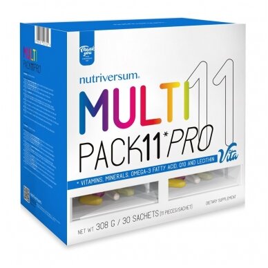 Nutriversum VITA Multi Pack 11 Pro Unflavoured 30 pak