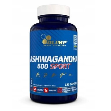 Olimp® Ashwagandha 600 sport 130 caps. Olimp® Ashwagandha 600 sport 130 caps.