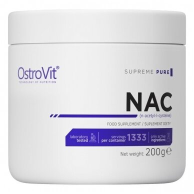 OstroVit   NAC 200g   Pure (N-Acetyl-L-Cysteine)