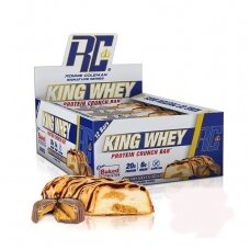 Ronnie Coleman King Whey Protein Crunch 12 Bars (Peanut Butter Cup)