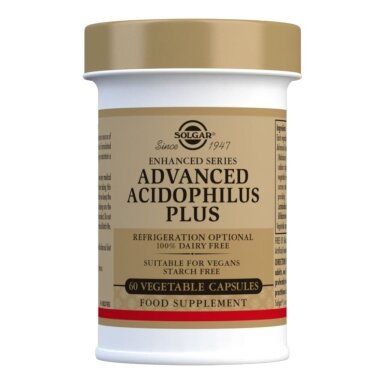 Solgar Advanced Acidophilus Plus 60 - 120 caps.