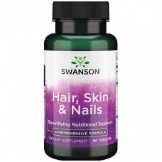 Swanson Hair Skin Nails 60 tabs