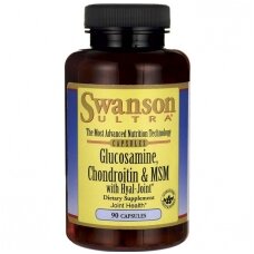 Swanson Ultra Glucosamine, Chondroitin & MSM with Hyal-Joint / 90 Caps
