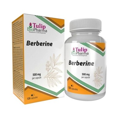 Tulip BioPharma Berberine Extract 120 kaps. Tulip BioPharma Berberine Extract 120 kaps.