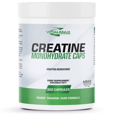 Vitalmax Creatine Monohydrate Caps | 300 kaps Vitalmax Creatine Monohydrate Caps | 300 kaps