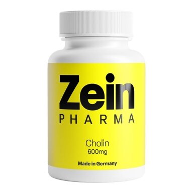 Zein Pharma Choline (Choline bitartrate), 600mg – 60 caps