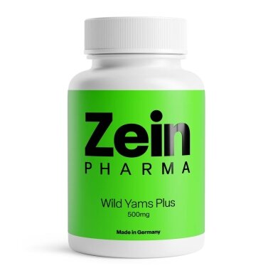 Zein Pharma Wild Yams Plus, 500mg – 120 caps